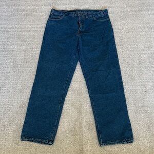 Vintage Men's Denim Jeans in Classic Blue